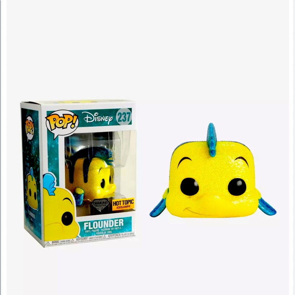 FUNKO POP HT Exclusive Diamond Flounder